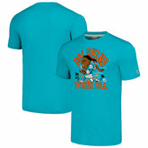 Tyreek Hill Homage Unisex Caricature Player Tri-Blend T-Shirt - Miami Dolphins T-shirts