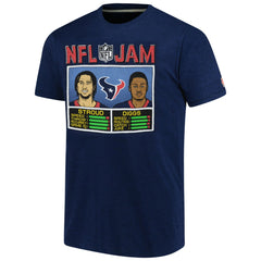 C.J. Stroud & Stefon Diggs Homage Unisex NFL Jam Tri-Blend T-Shirt - Houston Texans T-shirts