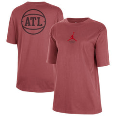 Atlanta Hawks Jordan Brand Women's Courtside Statement Edition Boyfriend T-Shirt