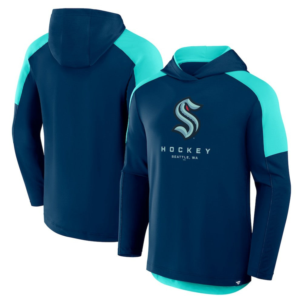 NHL Seattle Kraken Fanatics Meta Game Transitional Pullover Hoodie