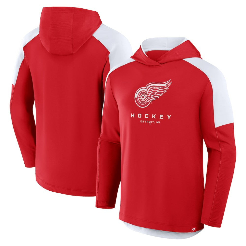 NHL Detroit Red Wings Fanatics Meta Game Transitional Pullover Hoodie