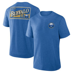 NHL Buffalo Sabres Fanatics Fan Lanes Tri-Blend T-Shirt