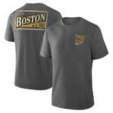 NHL Boston Bruins Fanatics Fan Lanes Tri-Blend T-Shirt