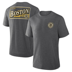 NHL Boston Bruins Fanatics Fan Lanes Tri-Blend T-Shirt