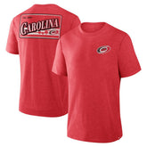 NHL Carolina Hurricanes Fanatics Fan Lanes Tri-Blend T-Shirt