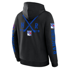 NHL New York Rangers Fanatics Big City Legacy Fleece Pullover Hoodie