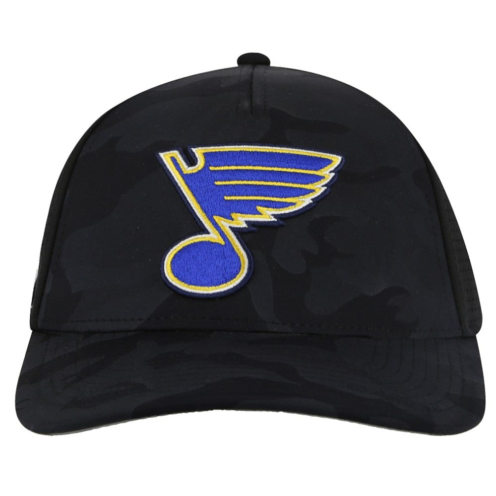 NHL St. Louis Blues American Needle Valin Camo Super Tech Vented Adjustable Hat
