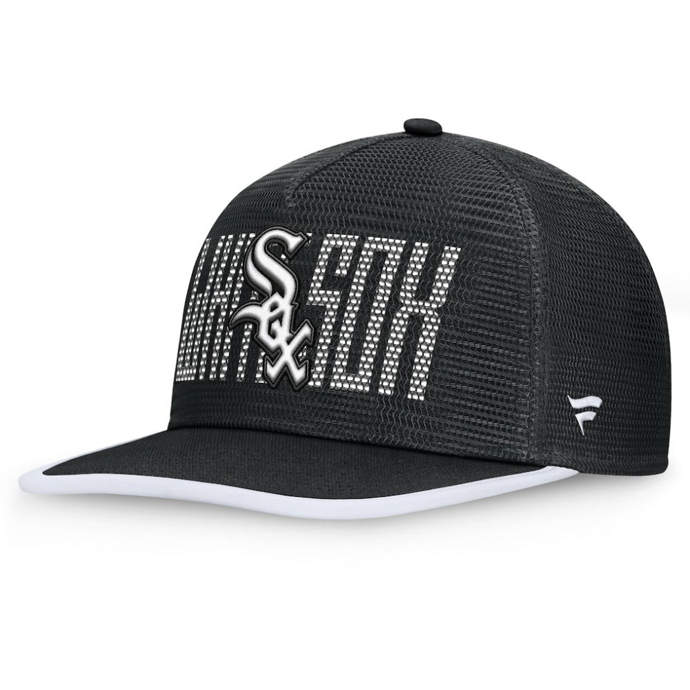 Black Chicago White Sox Fanatics Let's Glow Line Drive Snapback Hat