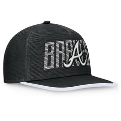Black Atlanta Braves Fanatics Let's Glow Line Drive Snapback Hat