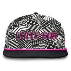 Black Chicago White Sox Fanatics Let's Glow Moon Shot Snapback Hat