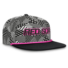 Black Boston Red Sox Fanatics Let's Glow Moon Shot Snapback Hat