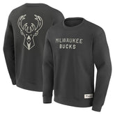 Fanatics Milwaukee Bucks Elements Future Ground Lettering Pullover Sweatshirt