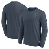 Fanatics New York Knicks Elements Future Ground Tonal Info Long Sleeve T-Shirt