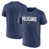 New Orleans Pelicans Logo Athletic Block Practice Performance T-Shirt
