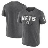 Brooklyn Nets Logo Athletic Block Practice Performance T-Shirt