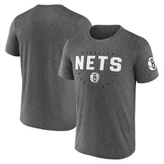 Brooklyn Nets Logo Athletic Block Practice Performance T-Shirt