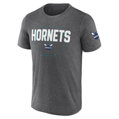 Charlotte Hornets Logo Athletic Block Practice Performance T-Shirt