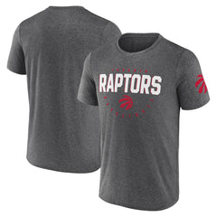 Toronto Raptors Logo Athletic Block Practice Performance T-Shirt