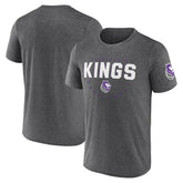 Sacramento Kings Logo Athletic Block Practice Performance T-Shirt