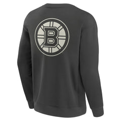 NHL Boston Bruins Fanatics Elements Future Ground Lettering Pullover Sweatshirt