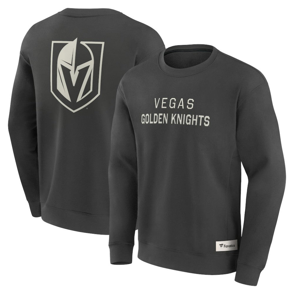NHL Vegas Golden Knights Fanatics Elements Future Ground Lettering Pullover Sweatshirt