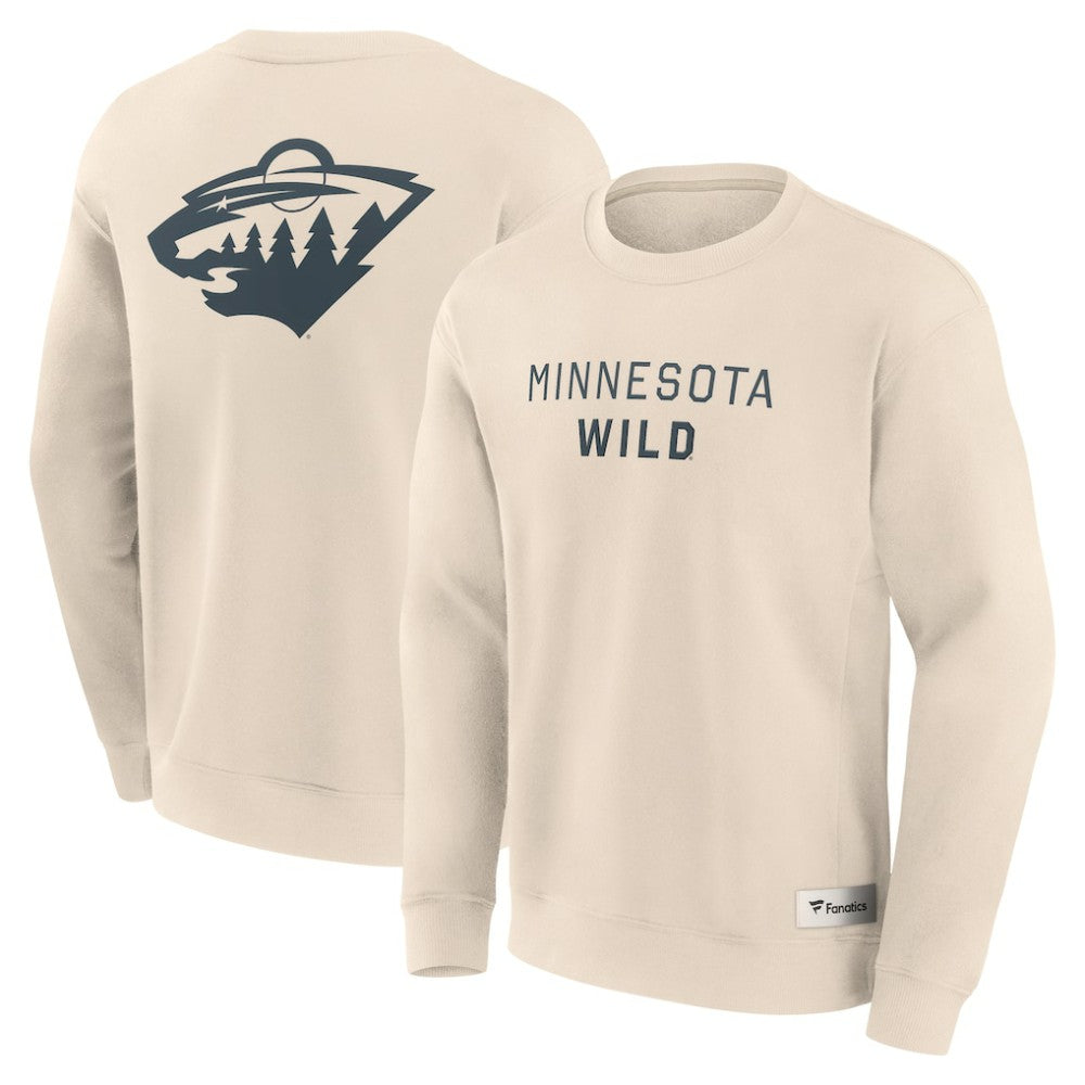 NHL Minnesota Wild Fanatics Elements Future Ground Lettering Pullover Sweatshirt