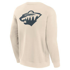 NHL Minnesota Wild Fanatics Elements Future Ground Lettering Pullover Sweatshirt