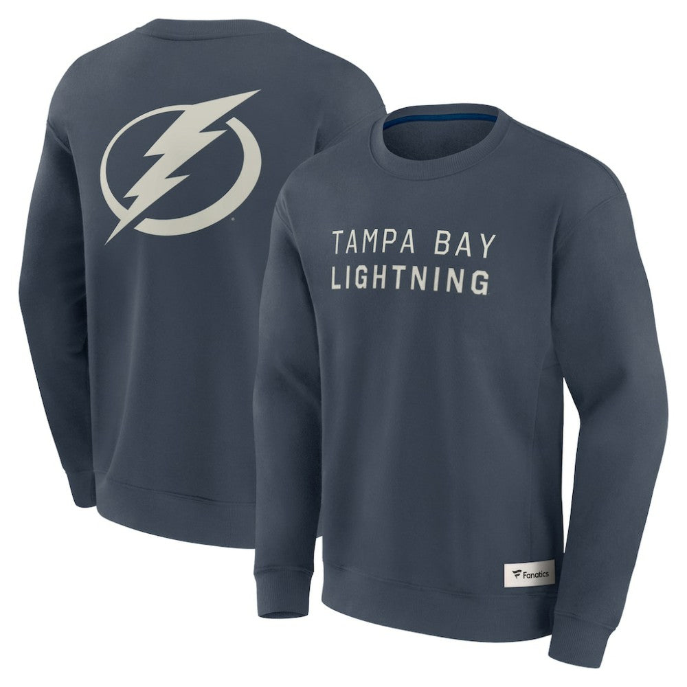 NHL Tampa Bay Lightning Fanatics Elements Future Ground Lettering Pullover Sweatshirt