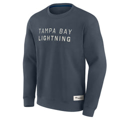 NHL Tampa Bay Lightning Fanatics Elements Future Ground Lettering Pullover Sweatshirt