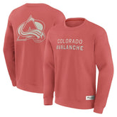 NHL Colorado Avalanche Fanatics Elements Future Ground Lettering Pullover Sweatshirt