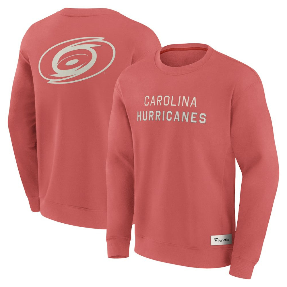 NHL Carolina Hurricanes Fanatics Elements Future Ground Lettering Pullover Sweatshirt