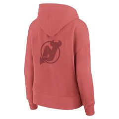 NHL New Jersey Devils Fanatics Women's Elements Future Ground Subtle Tonal Pullover Hoodie