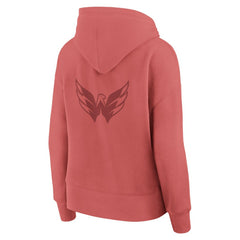 NHL Washington Capitals Fanatics Women's Elements Future Ground Subtle Tonal Pullover Hoodie