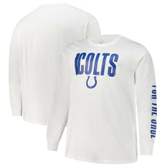 Big & Tall Vision Long Sleeve T-Shirt - Indianapolis Colts T-shirts