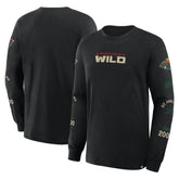 NHL Minnesota Wild Fanatics Boxed In Legacy Long Sleeve T-Shirt