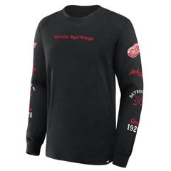 NHL Detroit Red Wings Fanatics Boxed In Legacy Long Sleeve T-Shirt