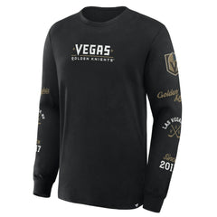 NHL Vegas Golden Knights Fanatics Boxed In Legacy Long Sleeve T-Shirt