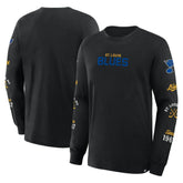 NHL St. Louis Blues Fanatics Boxed In Legacy Long Sleeve T-Shirt