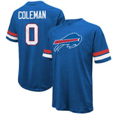 Keon Coleman Majestic Threads Name & Number Oversized Fit T-Shirt - Buffalo Bills T-shirts