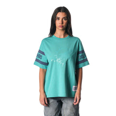 The Wild Collective Women's Drop Shoulder T-Shirt - Miami Dolphins T-shirts