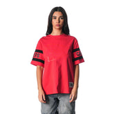 The Wild Collective Women's Drop Shoulder T-Shirt - Kansas City Chiefs T-shirts