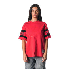 The Wild Collective Women's Drop Shoulder T-Shirt - Kansas City Chiefs T-shirts