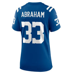 Micah Abraham Women's Game Jersey - Indianapolis Colts Jerseys