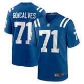 Matt Goncalves Game Jersey - Indianapolis Colts Jerseys