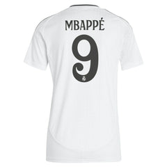 Kylian Mbappé Real Madrid Women's 2024/25 Home Replica Player Jersey