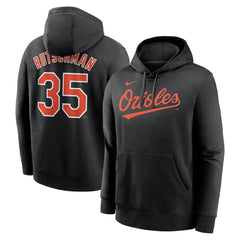 Black Adley Rutschman Baltimore Orioles Nike Player Name & Number Club Pullover Hoodie