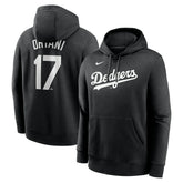 Black Shohei Ohtani Los Angeles Dodgers Nike Player Name & Number Club Fleece Pullover Hoodie