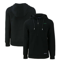 Cutter & Buck Primary Logo Roam Eco Recycled Half-Zip Hoodie - New York Jets Hoodies