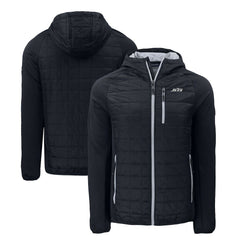Cutter & Buck Monochromatic Logo Rainier PrimaLoft Eco Full-Zip Hybrid Jacket - New York Jets Jackets
