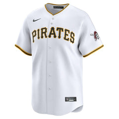 White Pittsburgh Pirates Nike Home Limited Jersey
